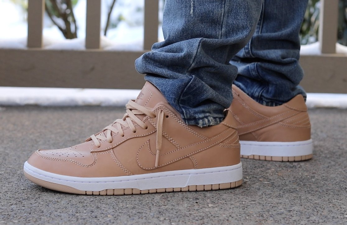 NikeLab Dunk Lux Low Vachetta Tan 