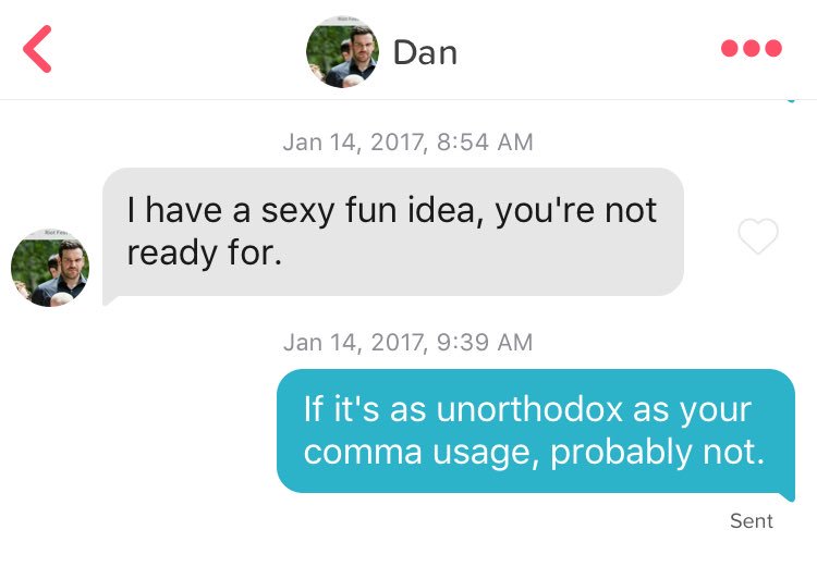 VickieComedy's tweet photo. Aw, he unmatched me 😂😂😂
#tinder https://t.co/fFdTKW68b3