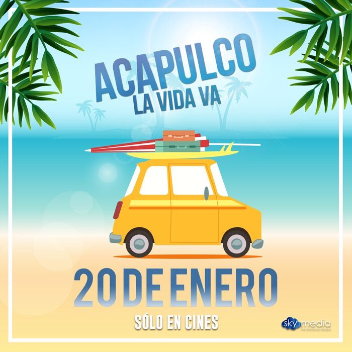 FideturAcapulco's tweet photo. Este 20 de Enero gran estreno de #AcapulcoLaVidaVa https://t.co/DcAAhuuPcD