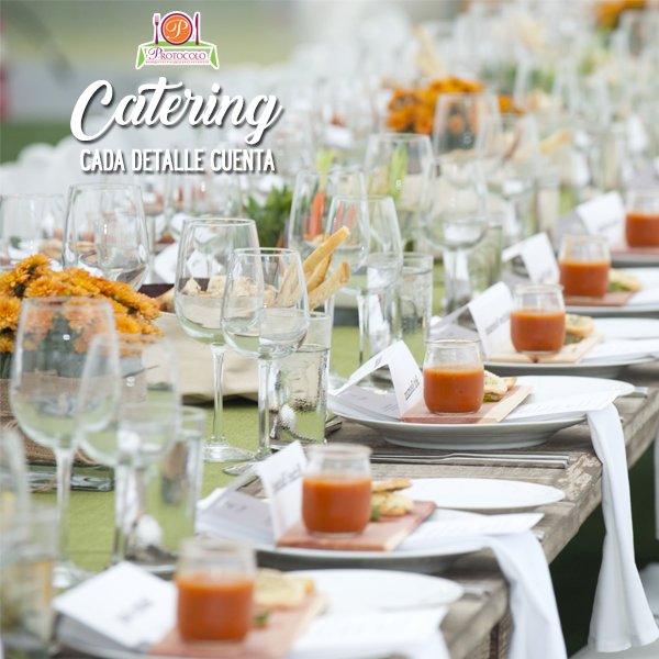 ProtocoloPTY's tweet image. El menú debe encajar con el estilo y cada detalle de tu fiesta. En PROTOCOLO queremos que no te preocupes sino que disfrutes de tu evento.