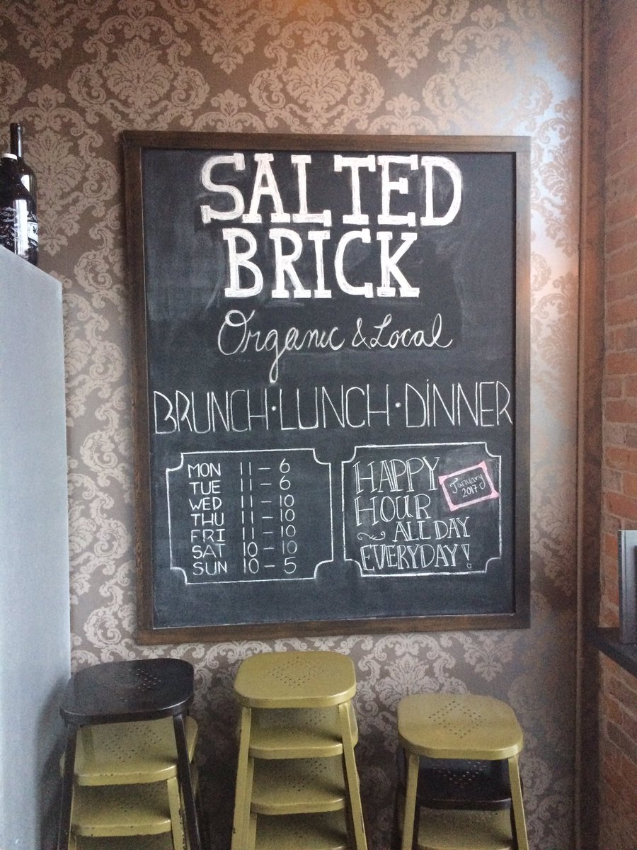Wineopportunist's tweet photo. Looking for a brunch/lunch option?
@SaltedBrick is the spot. Food &amp; service both v.memorable. #kelowna @kelownafood #Lunchtime https://t.co/jLejoeEqZz
