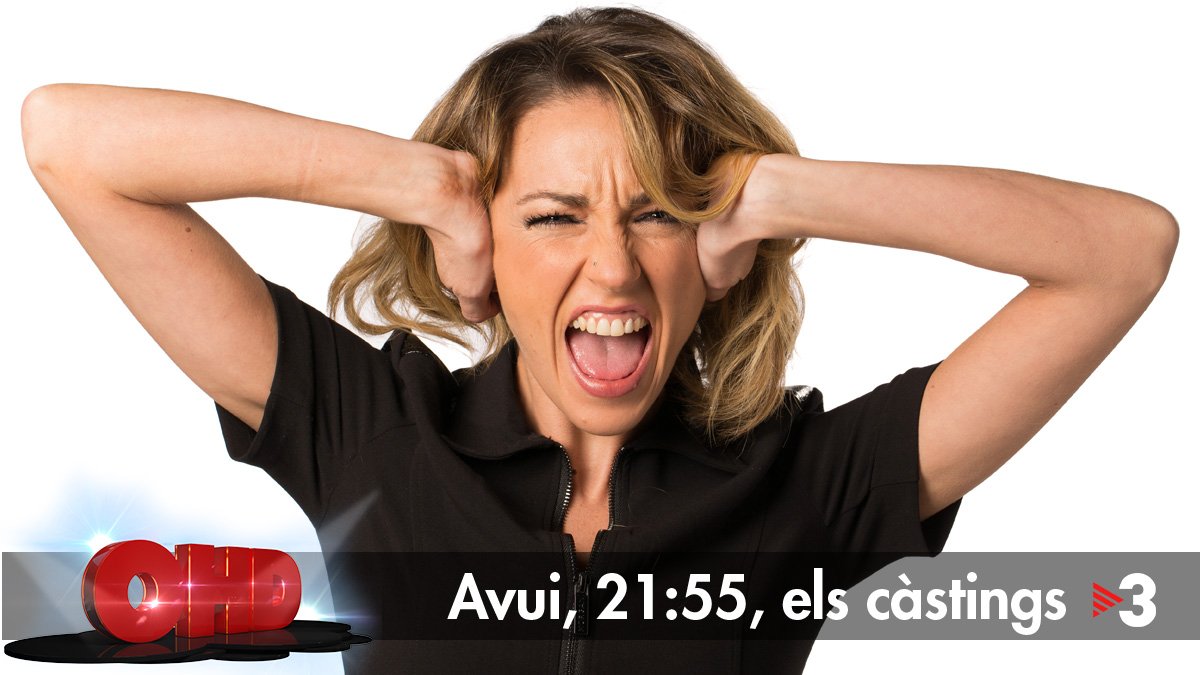 happyTV3's tweet photo. Avui, l'@annasimonmari acompanyarà als aspirants. Com creieu que van anar els càstings? #OHDTV3 https://t.co/BrYvyhLJTl