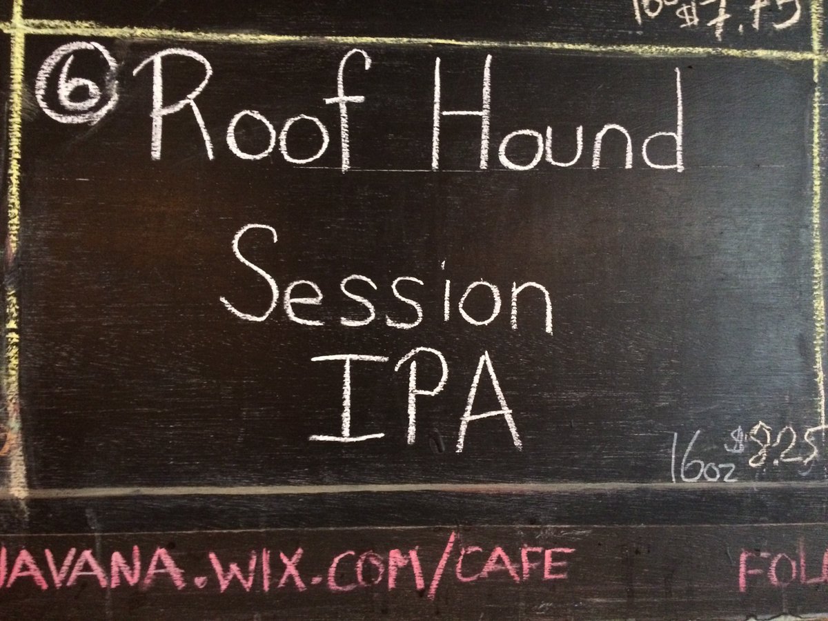 Guest tap! Try it out! <a href="/RoofHoundBrewCo/">Roof Hound Brewing</a>