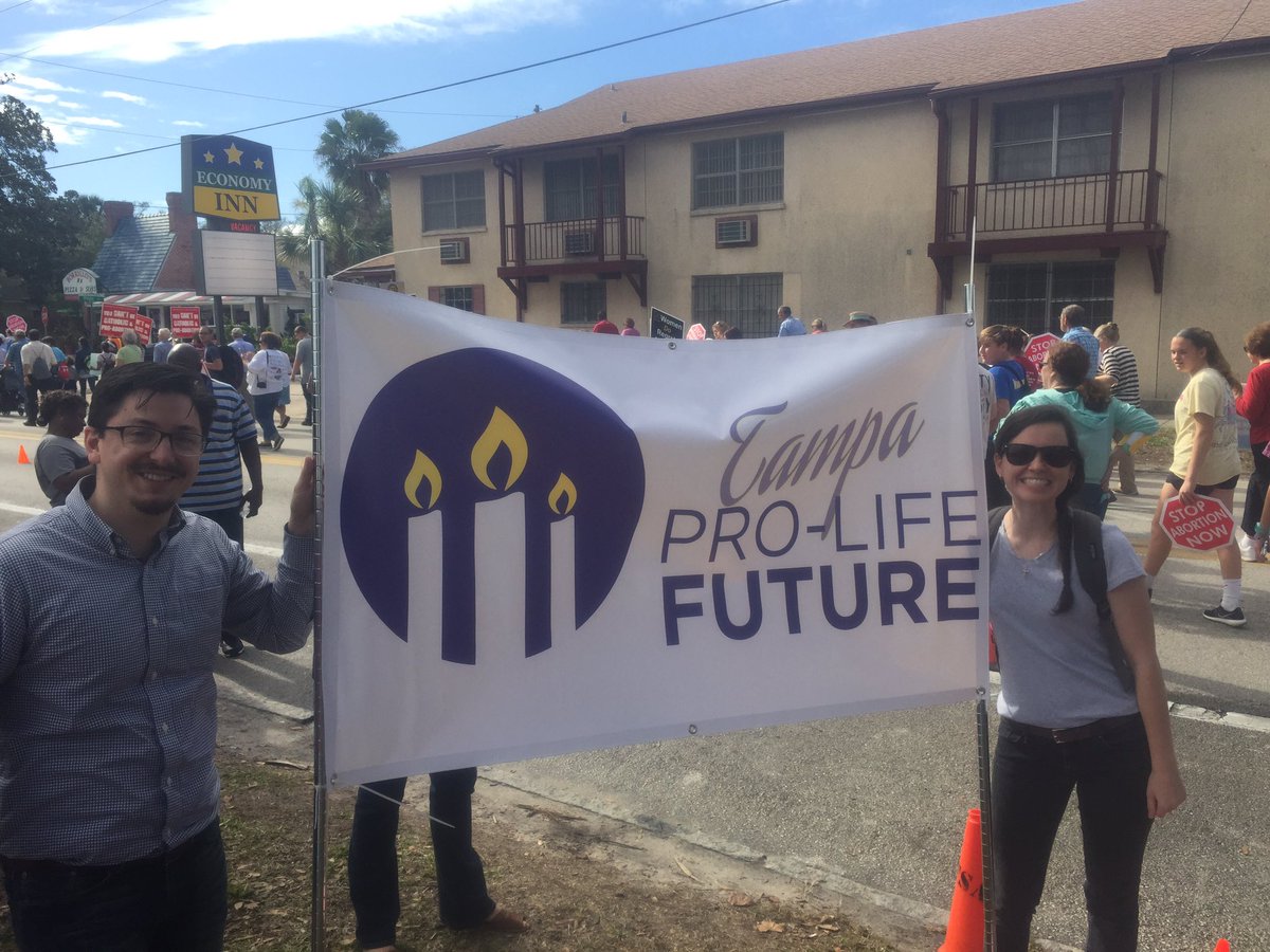 PLFTampaBay's tweet photo. Live from St. Augustine!  #WhyWeMarch #prolife https://t.co/EFlM5KwIl1