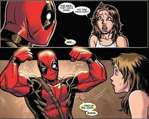 ComicaIMerc's tweet image. "Firepower!"