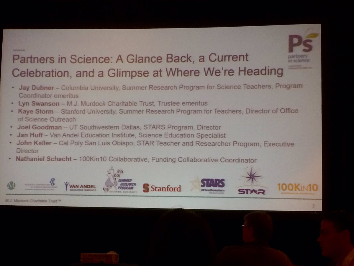 Crystal77Wulff's tweet photo. @MurdockTrust Partners in Science has some great partners! #PIS2017 https://t.co/NZ6unalG9U