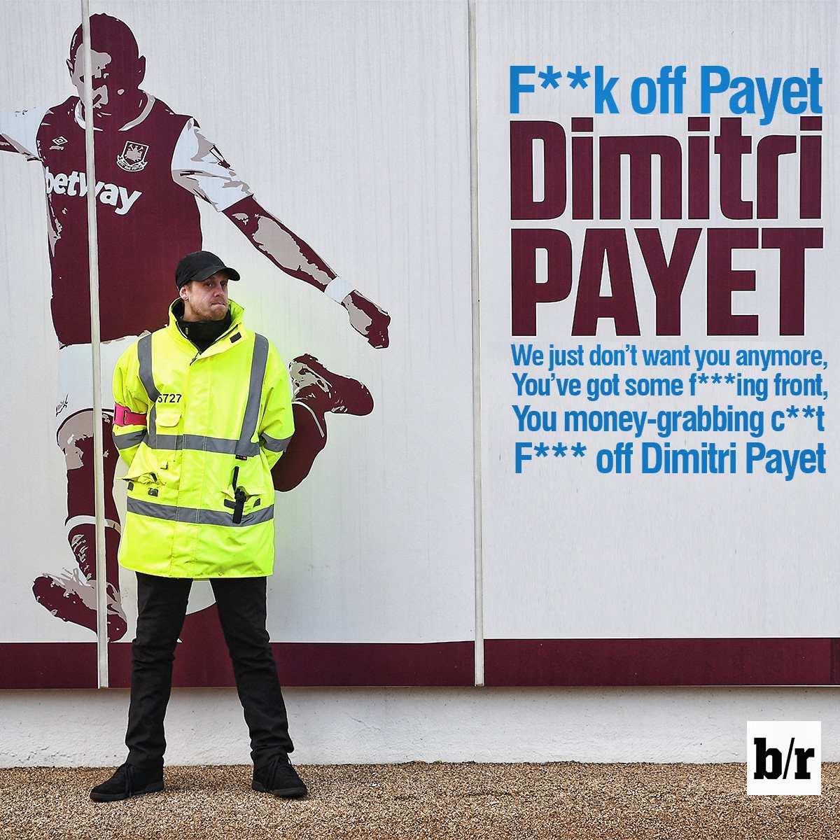 West Ham Fans Singing Version Dimitri Payet Song London Stadium