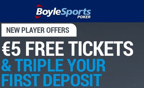 _betpython's tweet image. Get £5 free tickets and TRIPLE your first deposit at Boylesports Poker #followforfollow bit.ly/2gZLSHA