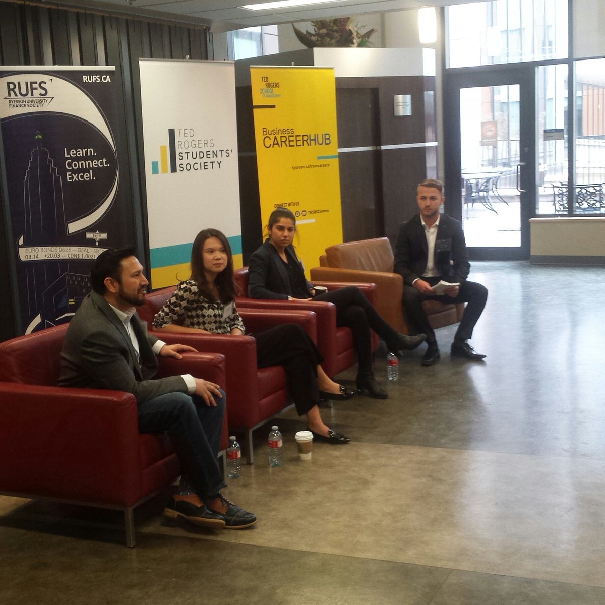 RUFinance's tweet photo. The social media and technology panel is now in place. Thanks panelists for sharing your experiences in this fantastic industry! https://t.co/auhTFdmABH
