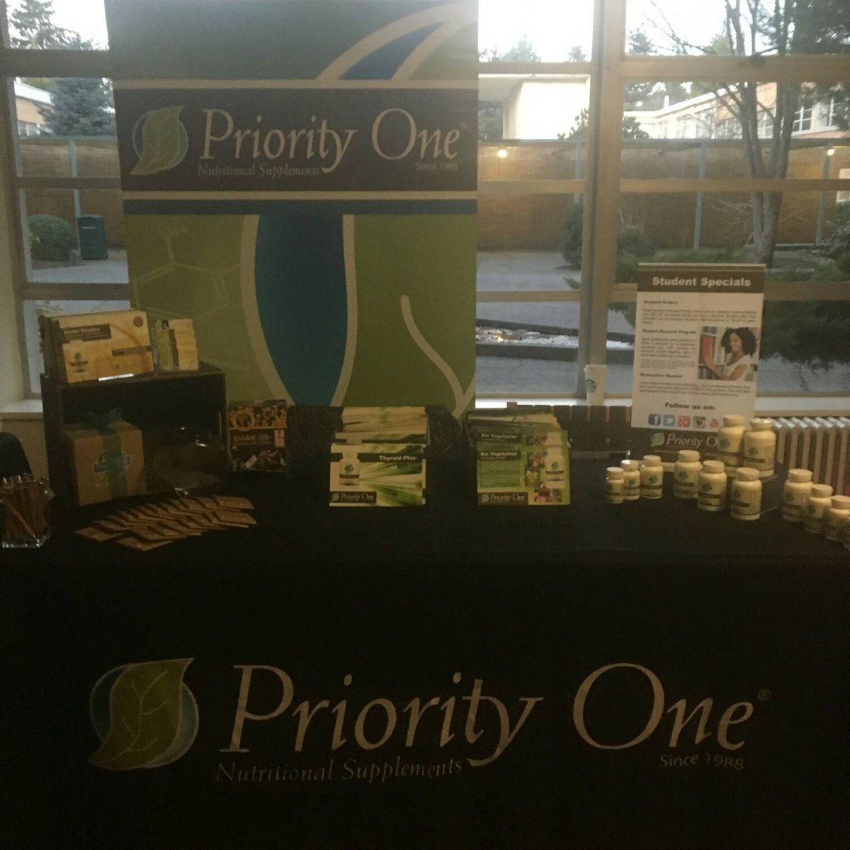 PriorityOnevita's tweet photo. #RestorativeMed #AARM #Bastyr #priorityonevitamins @Bastyr come by, ask about our #medstudent special https://t.co/5I06bVoPyn