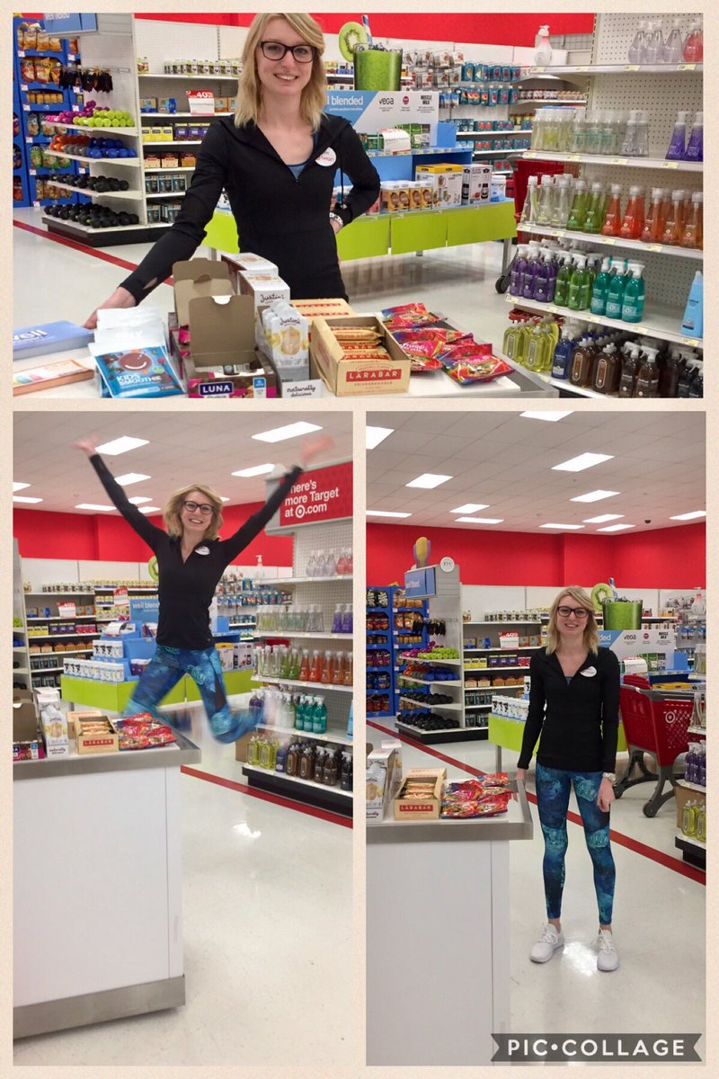 We get excited for store demos!!! Wellness Event- @vmlauren2790 promoting healthy snacks and rocking C9 head🙆 to toe👟<a href="/JRames13/">Jason Ramey</a> m