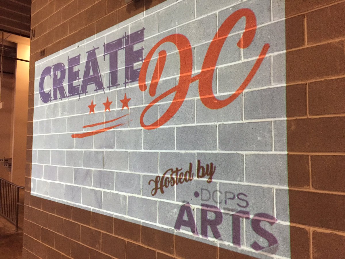 charlesallen's tweet photo. The family and I are stopping by the DCPS Arts #CreateDC at Dock 5 in @UnionMarketDC. Great art for all the kids (and adults)! https://t.co/QOSHQ8pLXy