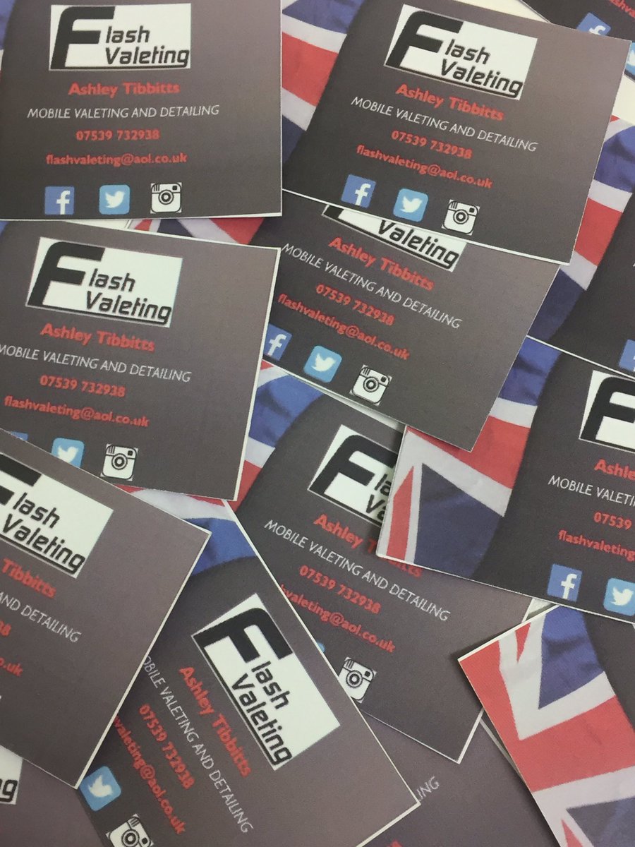 FlashValeting's tweet image. New cards for 2017