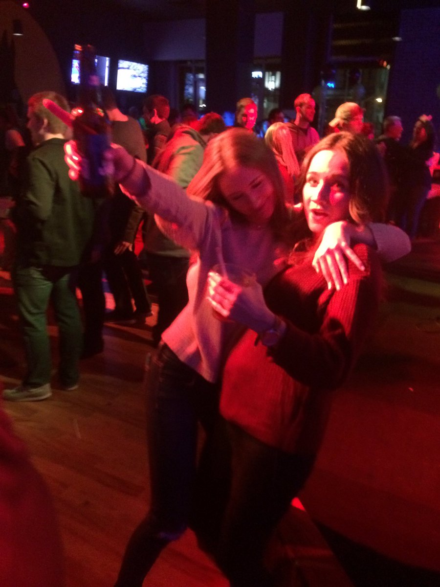 BreanneHalker's tweet photo. Had a little too much fun celebrating the birth of my favorite human last night! @britt_dog https://t.co/Bwtws5kBHq