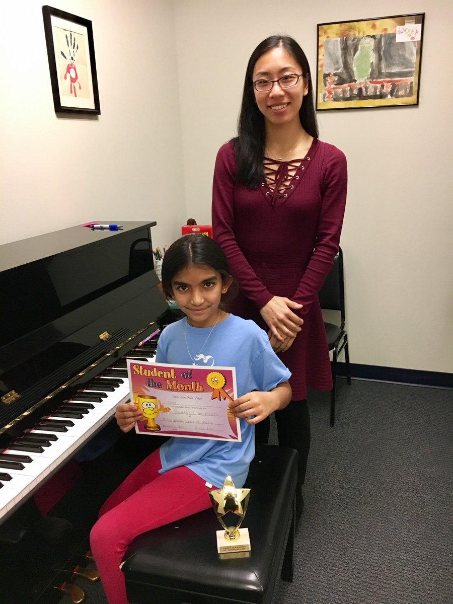 intlschoolmusic's tweet photo. #Congratulations to our wonderful #piano student, Noor, our #January #StudentOfTheMonth! Keep up the great work! #StarStudentSaturday https://t.co/K8etW2T52q