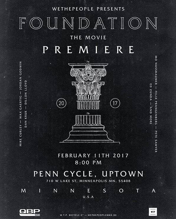 penncycle's tweet photo. Join us for the We The People Foundation Premiere Feb 11th at our Minneapolis store. #bmx #wtpfoundation #bmxfreestyle https://t.co/pMkjvBvRd6