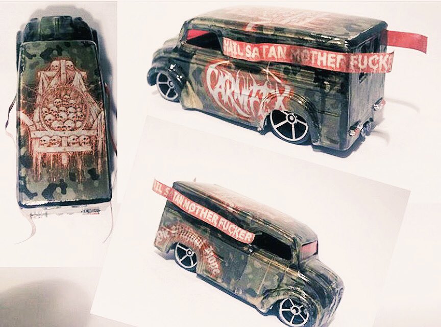 carnifex's tweet photo. We're getting a new van 😈😈 https://t.co/3XY1seTjRH