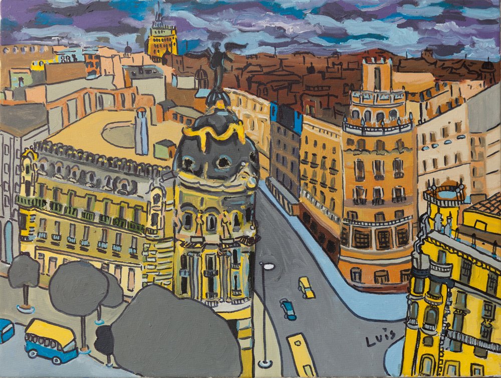 centrocentro's tweet photo. Hasta las 15 h. últimas horas para ver fotografía, arquitectura y pintura sobre edificios madrileños en la exposición “Miradas sobre Madrid” https://t.co/lbJ1W31kWX