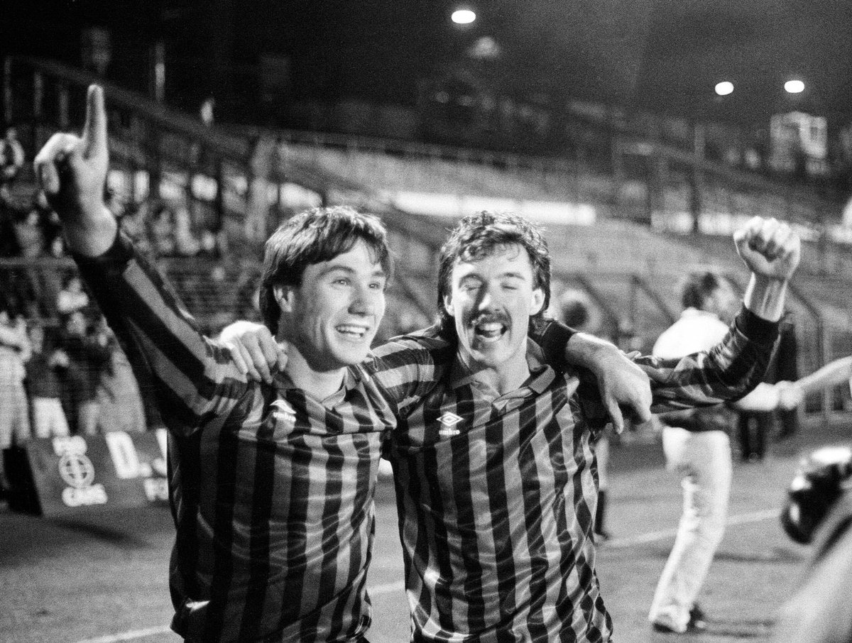 thisfootballday's tweet image. 1986 The magic of the cup...non league @altrinchamfc go to StAndrews and beat #Birmingham 2-1