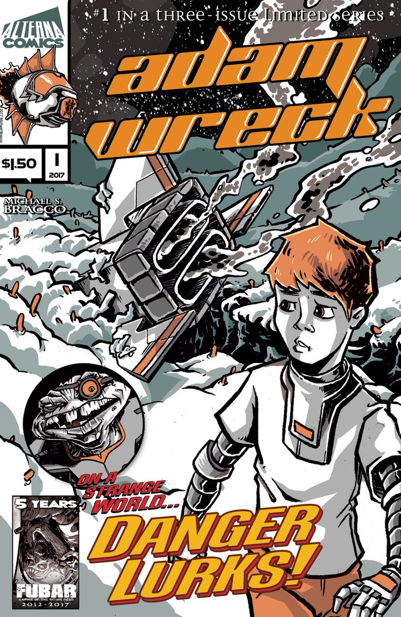 spaghettikiss's tweet photo. Remember when you could by a couple of comics with your allowance? I do and now I get to put one out!Adam Wreck #1 in march previews #comics https://t.co/Mynt6d9HDm