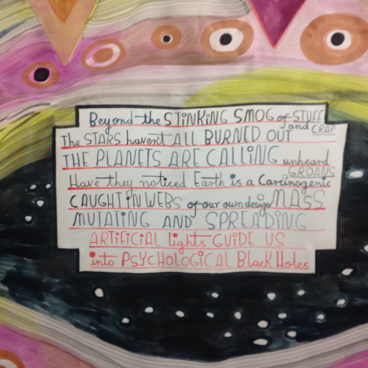 LauraMAHarford's tweet photo. #CondoComplex  #EmmaHart #JustinFitzpatrick #ThanHusseinClark #EmmaTalbot #EloiseHawser #thesundaypainter @ArcadiaMissa https://t.co/hwZMjPpymR