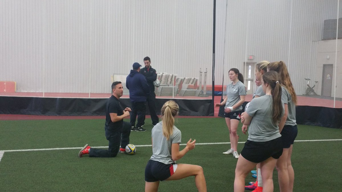 Ontario U18 7's camp. #nextgen