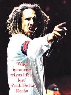 Happy birthday Zack De La Rocha. 