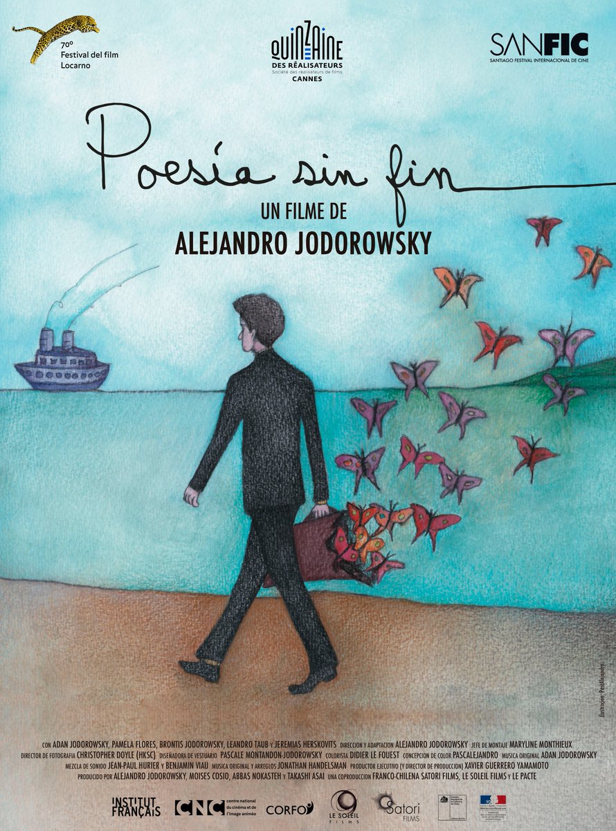 _PoesiaSinFin's tweet photo. Hoy a las 21:00 #PoesiaSinFin De .@alejodorowsk en .@CineArtecon de #Constitution .@ana_josefa .@Gonzalo7movicio .@todo_cine https://t.co/VL050gqSmU
