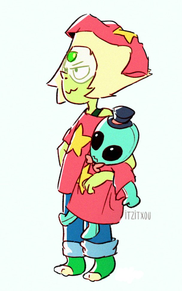 She does not steal Steven’s clothes when he’s not looking.
#Peridot