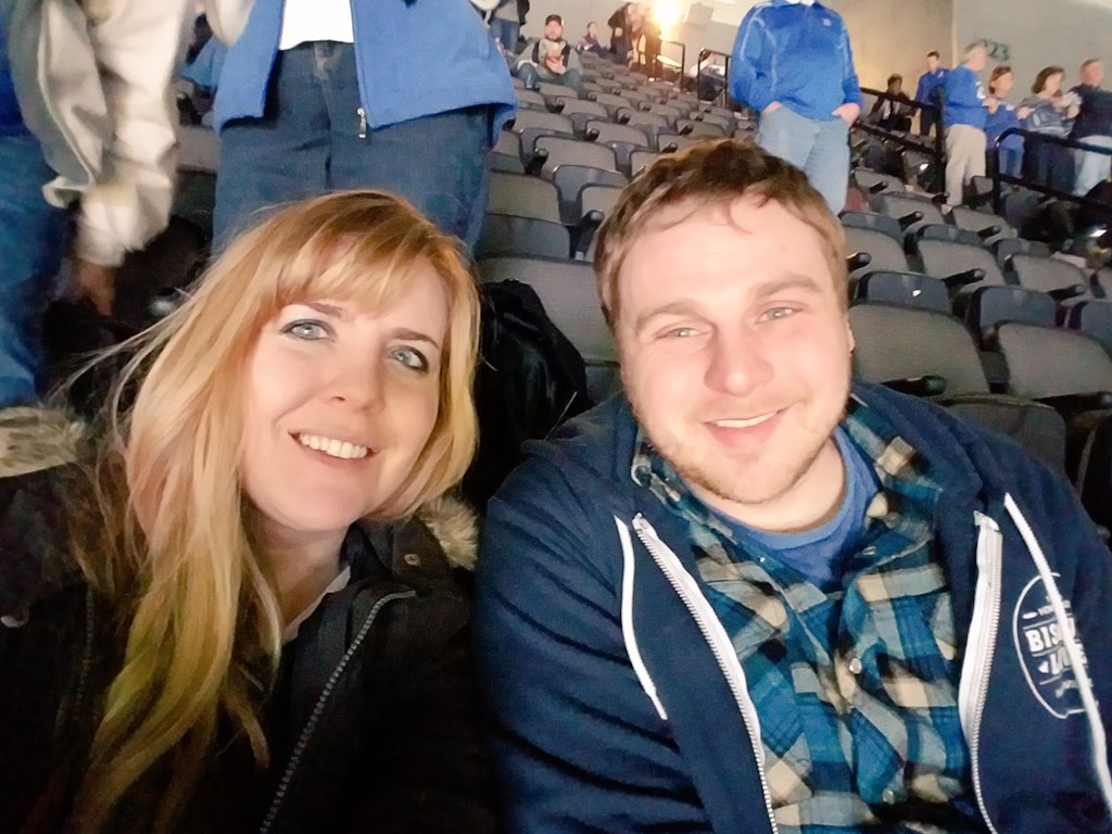 JessicaErrett's tweet photo. Barely awake, but we're here!  #breakfastjays #gojays https://t.co/sJzxeiM76X