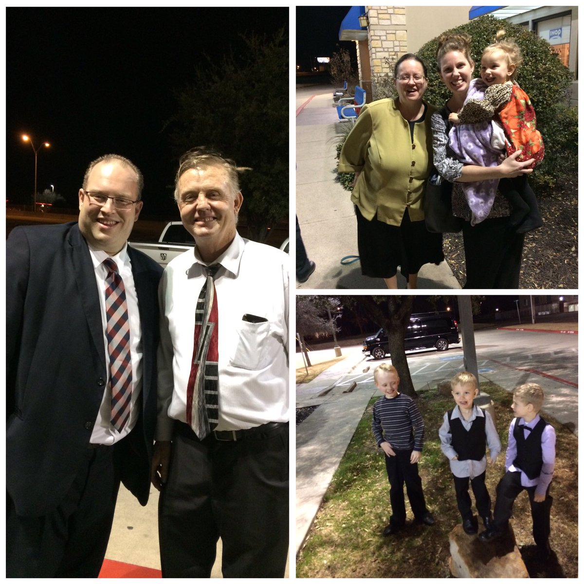 Great to be in service with Pastor Gray and family in Whitesboro TX on Wed night!! Our first service on deputation...Great People!!