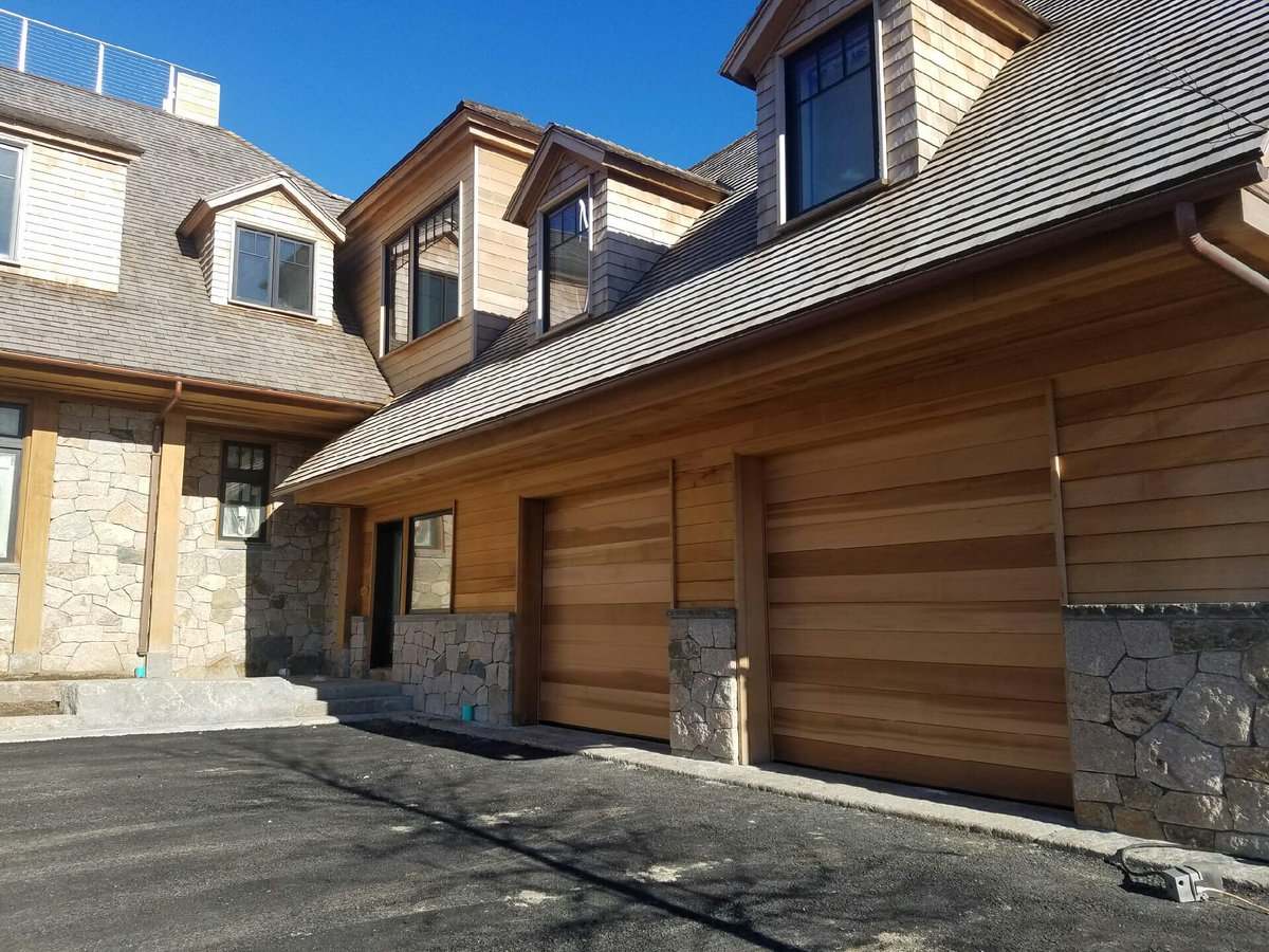 vintagecustomdoors.com
Got an idea or drawing? Yes we can make it!!!
Cedar doors to match the house. #architecture