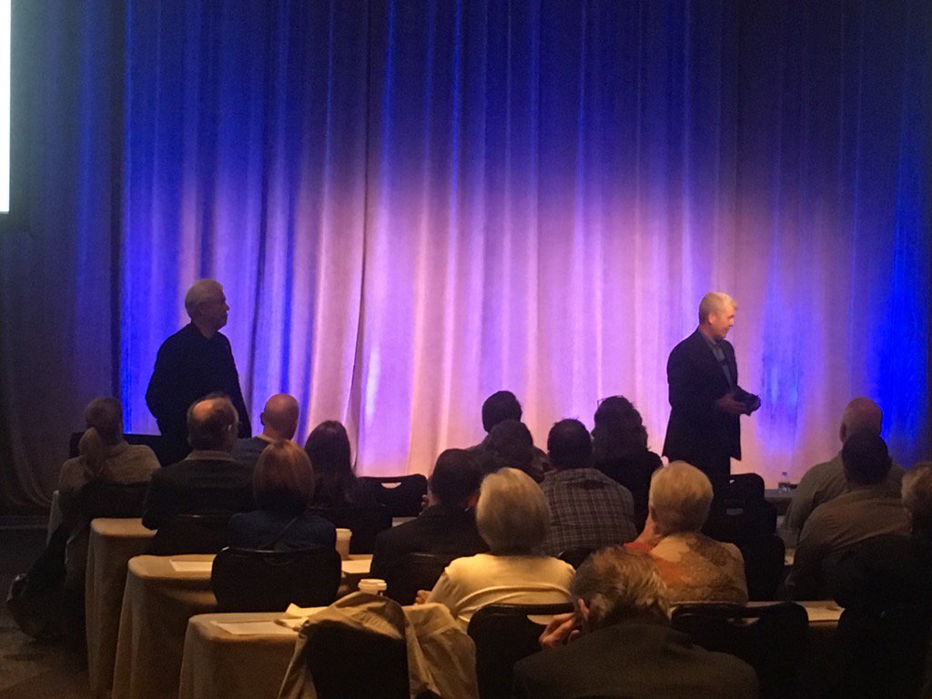 ssrichards20's tweet photo. I have learned a lot from these two in my life. Great morning in Vegas@starkeyhearing @StarkeyHearCEO @RlsSchoenborn https://t.co/LUtlAkmlr7