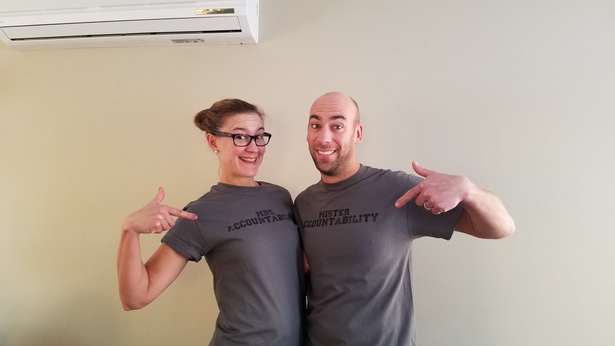 Mr. And mrs. Accountability. Ready for you!