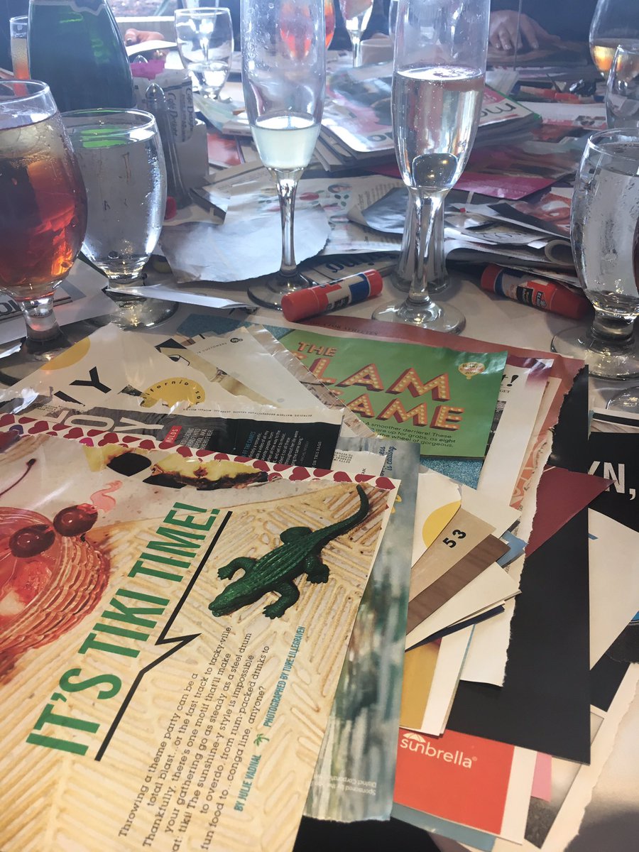 GourleyCarla's tweet photo. #ghvision - magazines, bubbles, new friends, brunch and F-U-N! https://t.co/aBBCWwZEsO