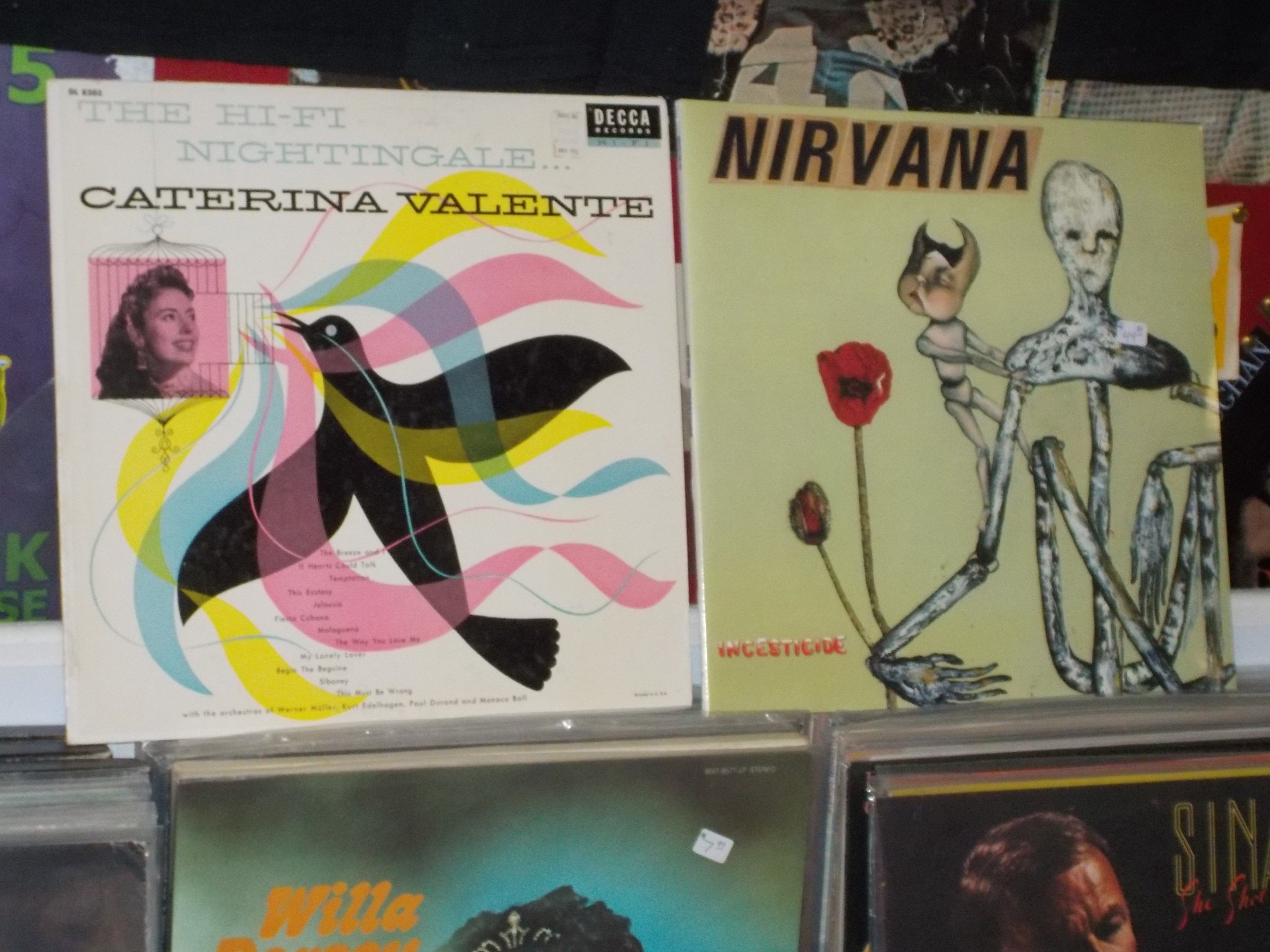 Happy Birthday to Caterina Valente & Dave Grohl of Nirvana 