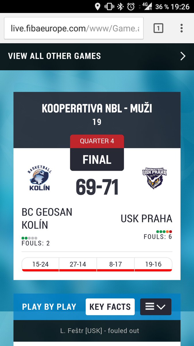 uskpraha's tweet photo. @BCGEOSANKolin - @uskpraha 69:71 (42:38) @KooperativaNBL #tojebasketbal #kolusk https://t.co/t7jO7Ehgn4