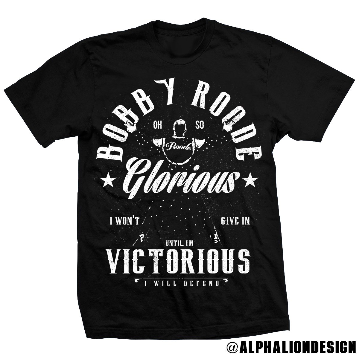 AlphaLionDesign's tweet photo. Hi @REALBobbyRoode I made this for you #glorious #bobbyroode #nxt @WWENXT @CFOSofficial https://t.co/HzQr1QVwIH
