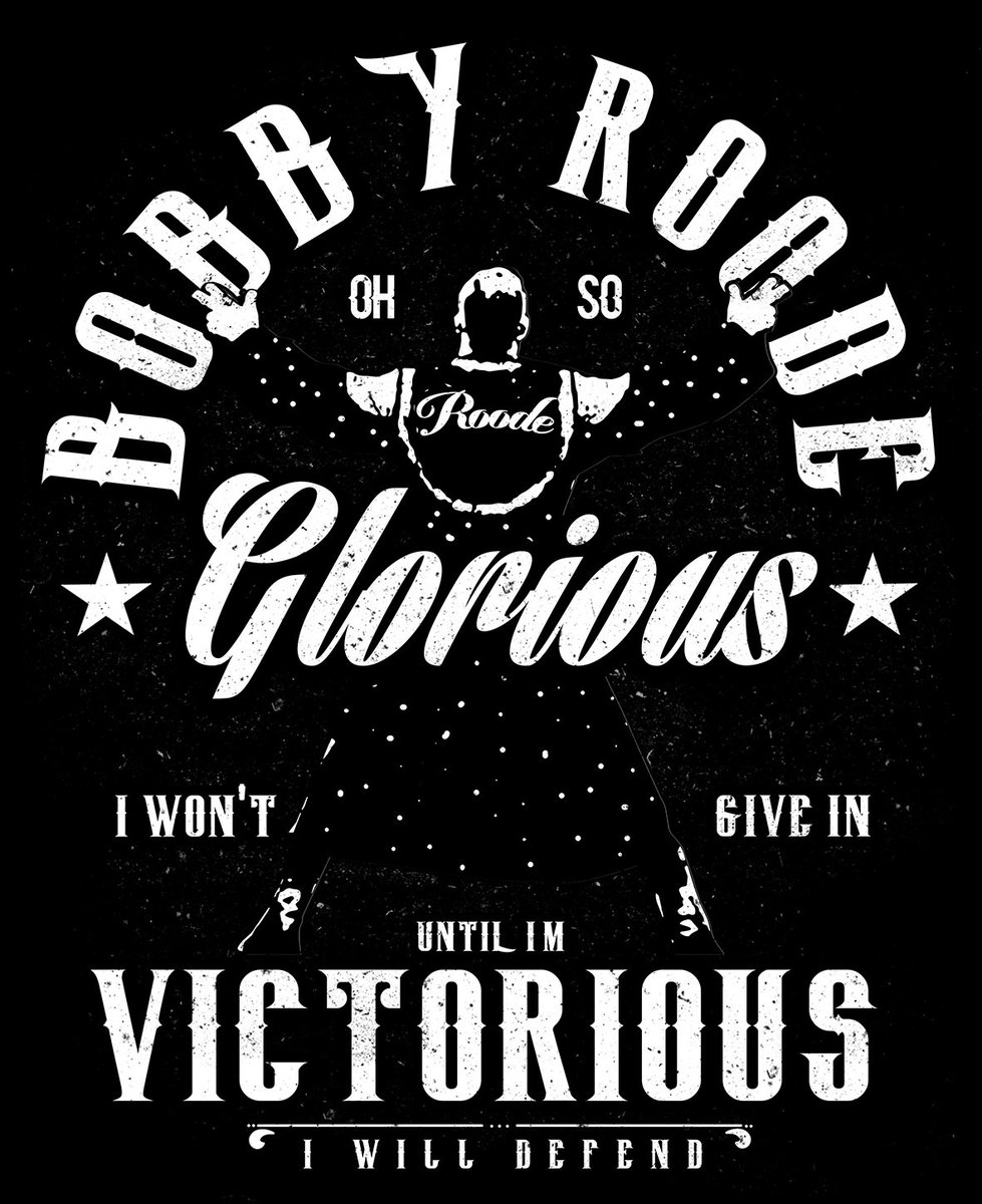 AlphaLionDesign's tweet photo. Hi @REALBobbyRoode I made this for you #glorious #bobbyroode #nxt @WWENXT @CFOSofficial https://t.co/HzQr1QVwIH