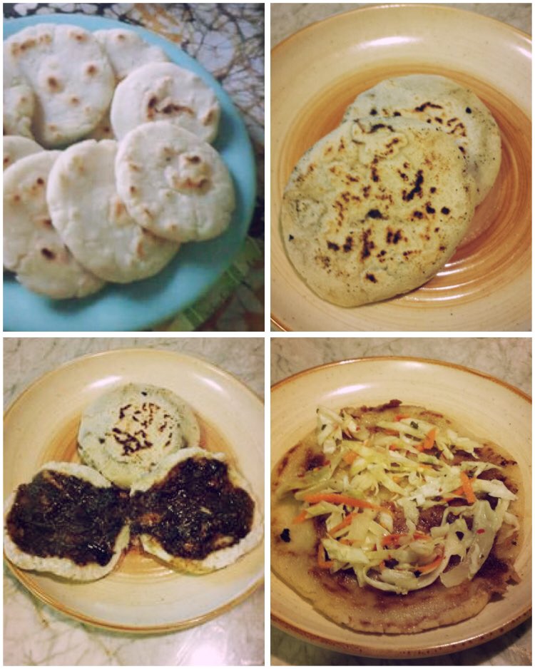USLatinoMuseum's tweet photo. Arepas, Pupusas and Bocoles: Colombia, Venezuela, Central America, Mexico and the U.S. #MiasKitchen https://t.co/7wjn2zpqfg https://t.co/XEDGVY7DVl