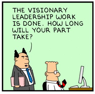 The hardest problem in computer science...not choking your boss...