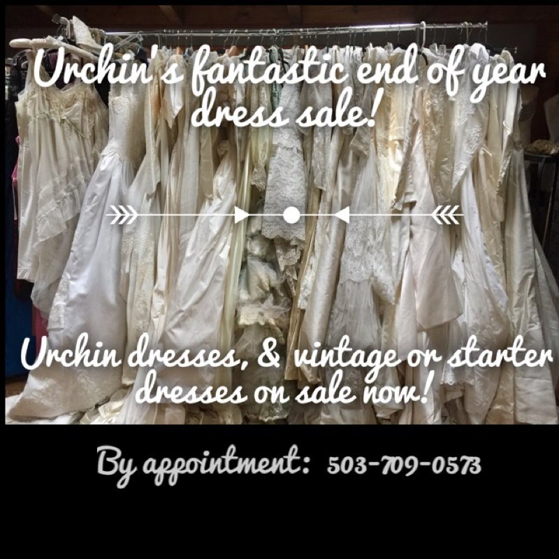 Urchin_Design's tweet photo. Urchin dresses &amp; vintage or starter dresses on sale now! @oregonbridemag @PDXBrideGroom  @PDXBridalShow  #PDXBride #weddings #Oregon https://t.co/bPNT0WPtXL