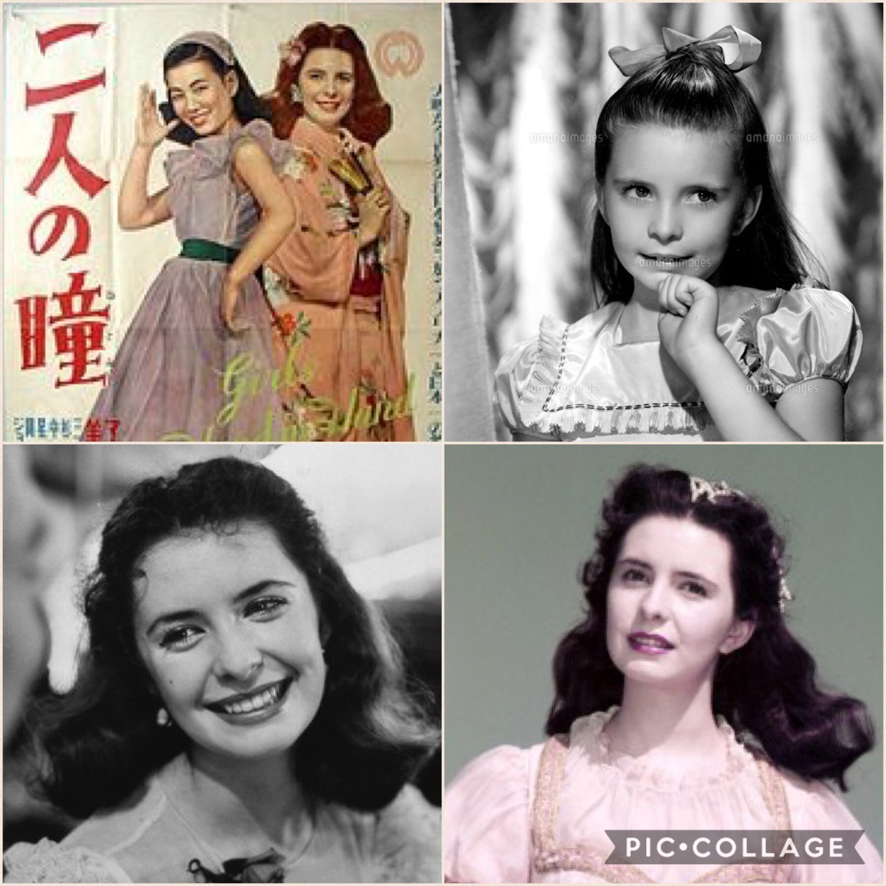 Twitter वर S Murakami マーガレット オブライエン Margaret O Brien1937年1月15日 は アメリカ合衆国の女優 マーガレットの旅 ジェーン エア 若草の頃 百万人の音楽 若草物語 など 二人の瞳 で美空ひばりと共演 T Co