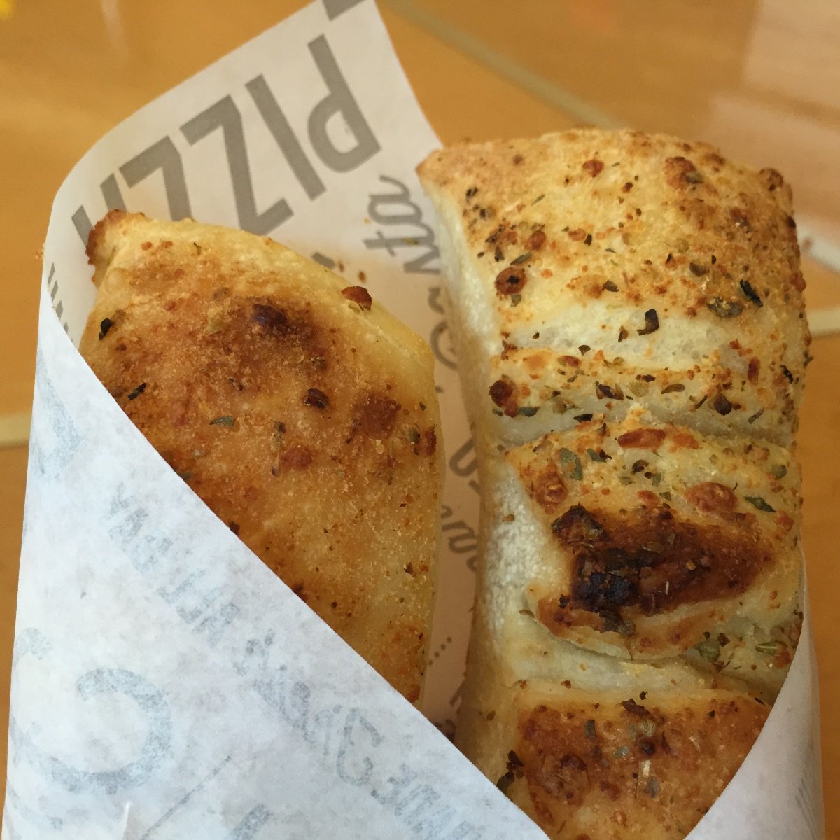 Sbarro's tweet photo. If your #SaturdaySnacking doesn't involve a breadstick, you're doing it wrong... https://t.co/TVYuMNRH68