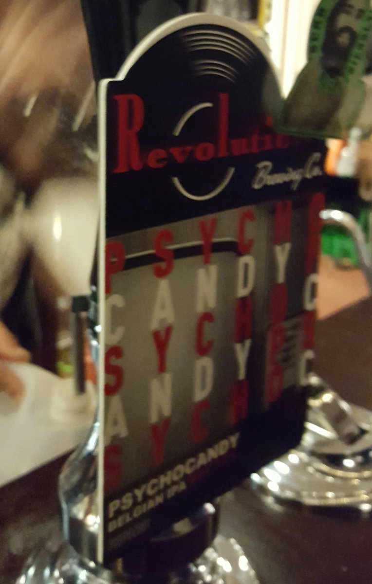 FBrewery's tweet photo. found this on the bar @NagsHeadReading a gem from @BeersManchester &amp; @revolutionsbrew https://t.co/4tGhk7zKyC
