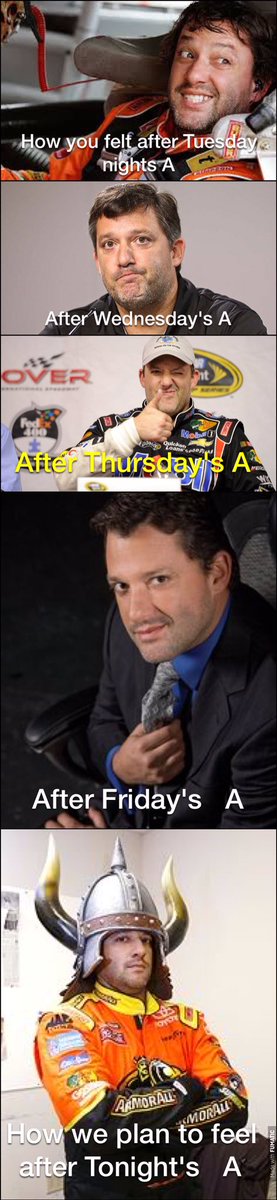 TonyStewart's tweet image. This is how I've felt about our track prep this week @cbnationals. #ChiliBowl2017