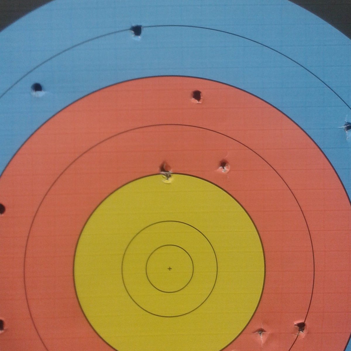 ebblong's tweet image. his face target shoot