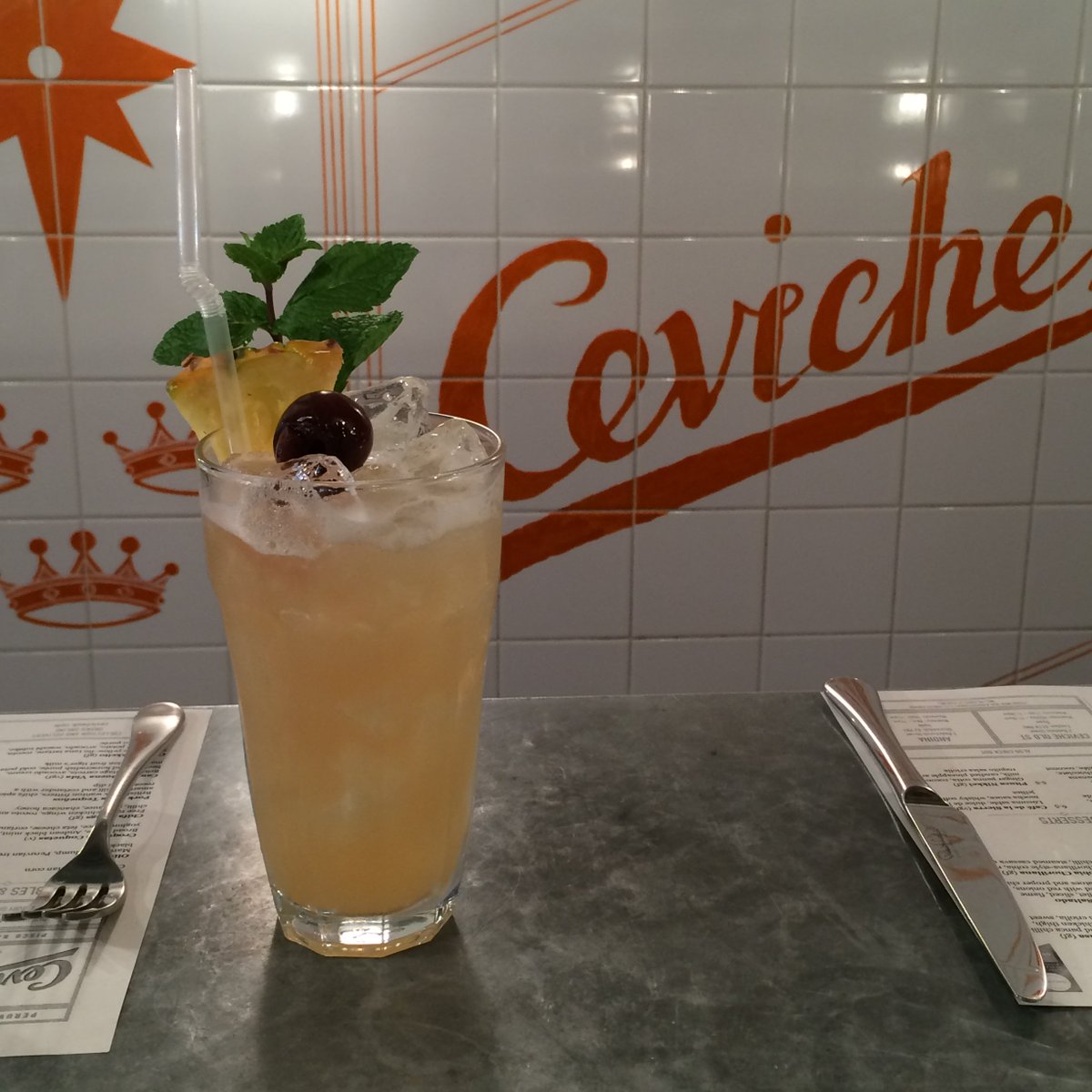 cevicheuk's tweet photo. Those doing #DryJan best look away now... this one's just too delicious. Our Impostor Spiced Mai Tai at #CevicheSoho #piscotime https://t.co/wY7RmRaexG