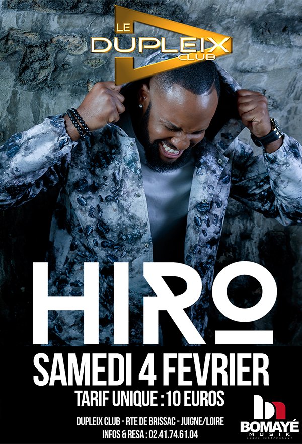 LeDupleix_49's tweet photo. N'oubliez pas de vous inscrire à notre futur évènement !!! Hiro en live au Dupleix 
 https://t.co/Lyma3l20xY https://t.co/7L2W2Tv0Yr