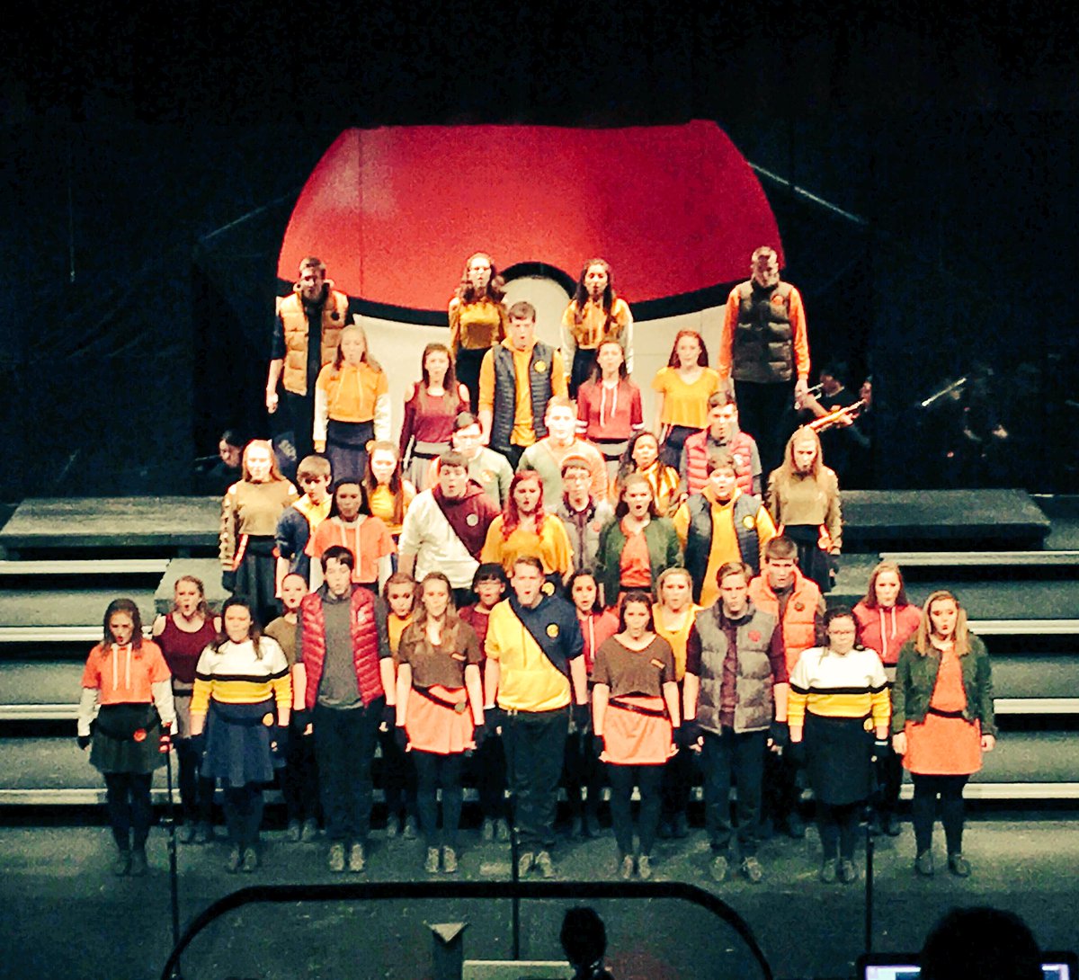 MuscatineComp's tweet image. GOTTA CATCH THEM ALL! Muscatine "RIVER CITY RHYTHM" ends the prelims of #RCS17!!!